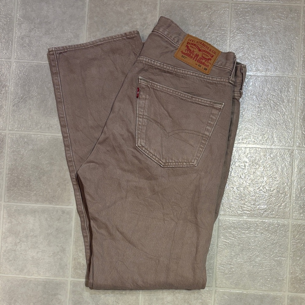 Levi's Taupe Denim Pants